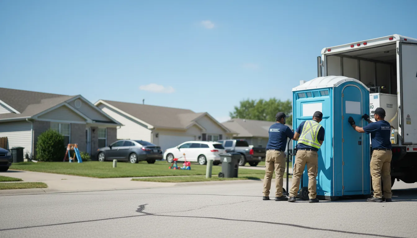 Standard Porta Potty Rentals in Benton, MS near me